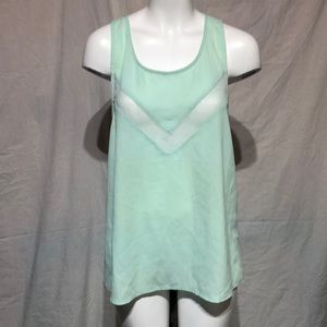 NWOT BKE Buckle mint green polyester razorback cute summer tank top